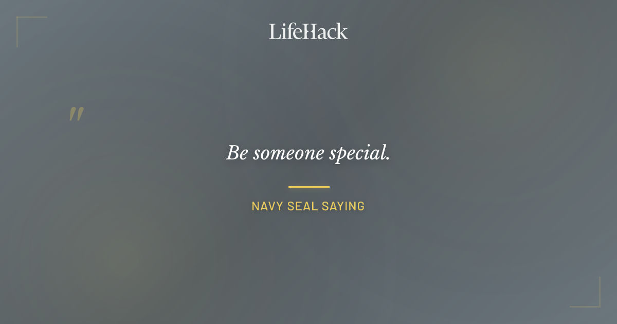 Quote by Navy SEAL saying