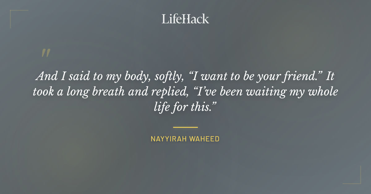 Quote by Nayyirah Waheed