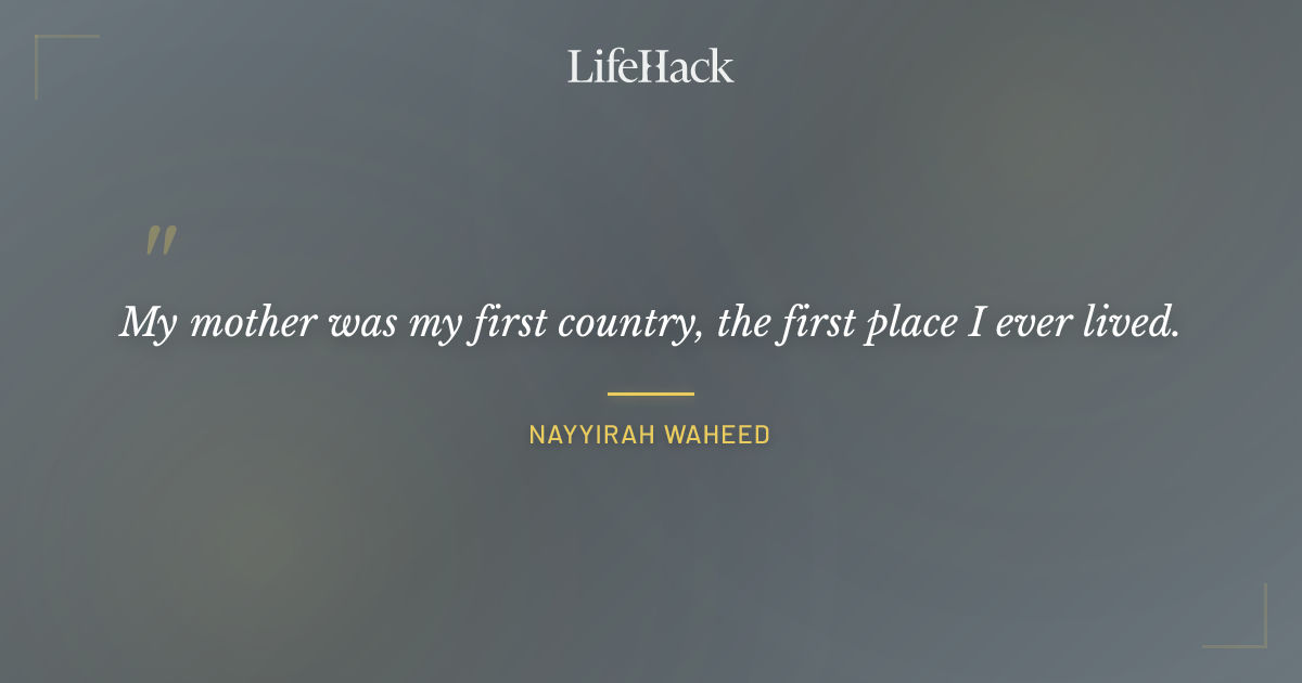 Quote by Nayyirah Waheed