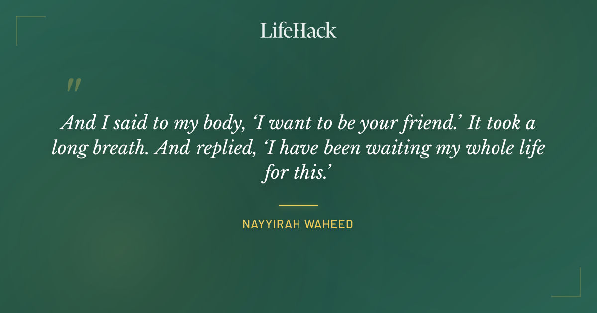 Quote by Nayyirah Waheed