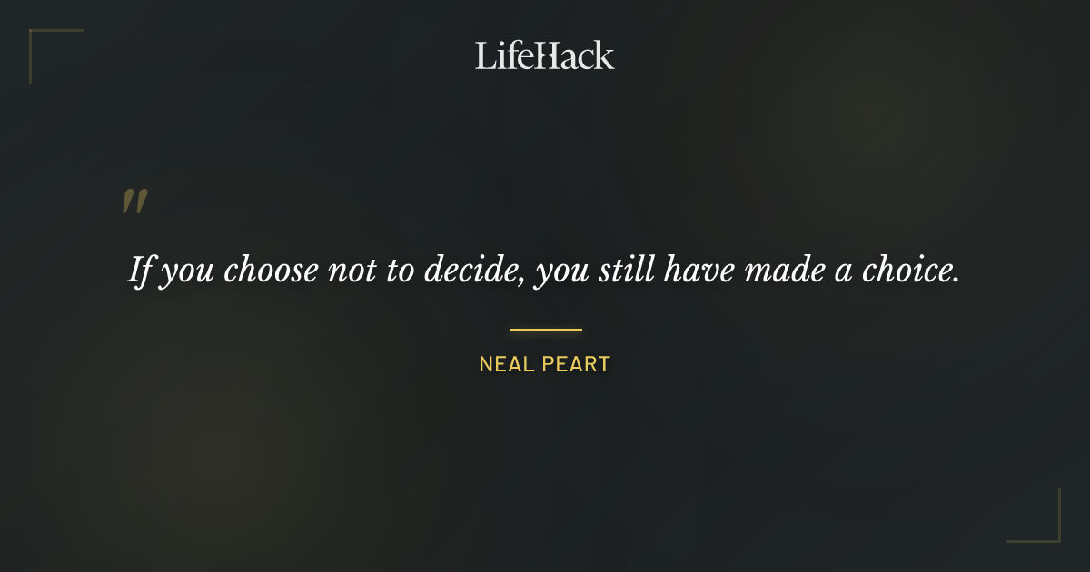 Quote by Neal Peart