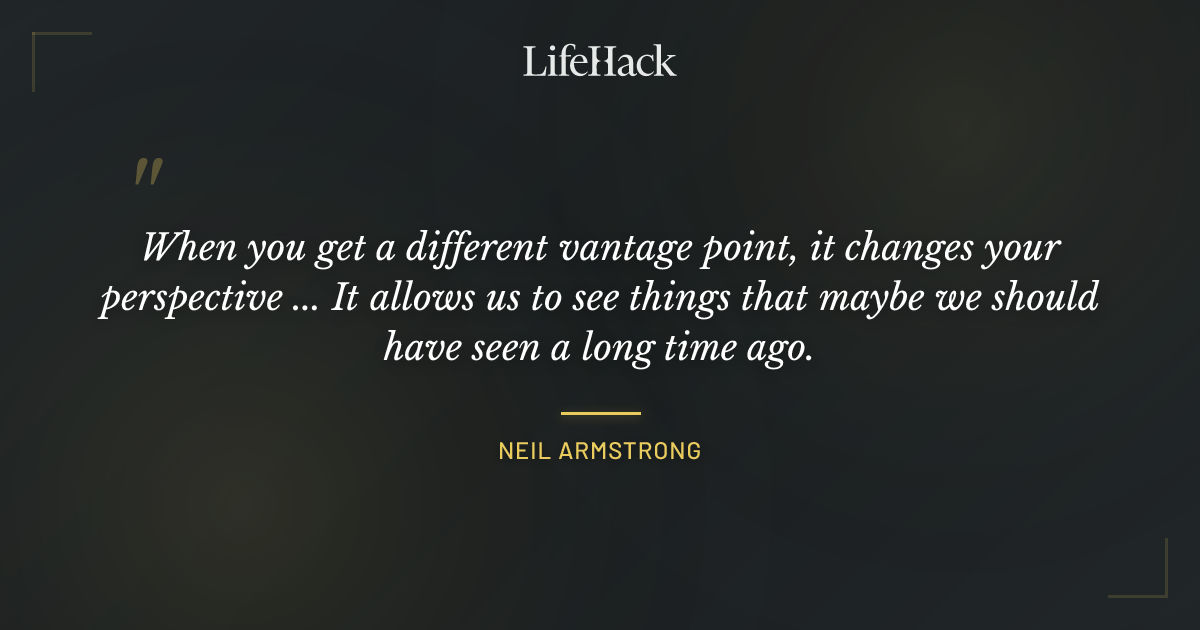 Quote by Neil Armstrong