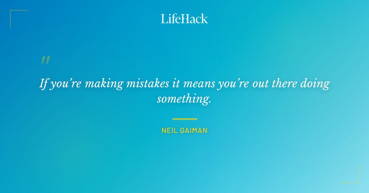 Quote by Neil Gaiman