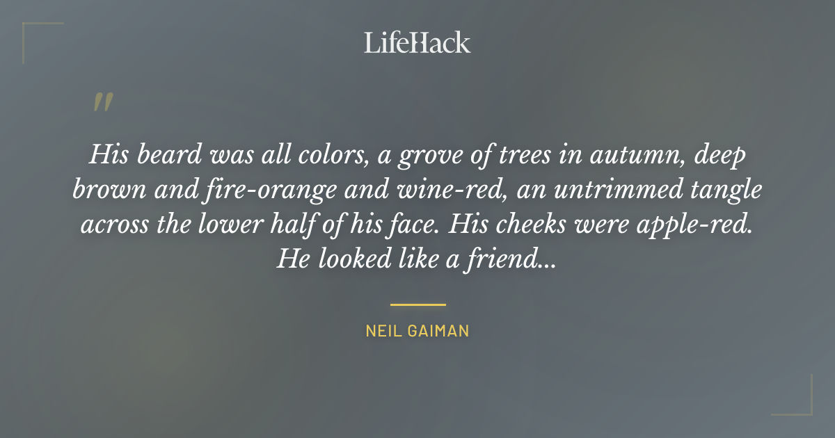 Quote by Neil Gaiman
