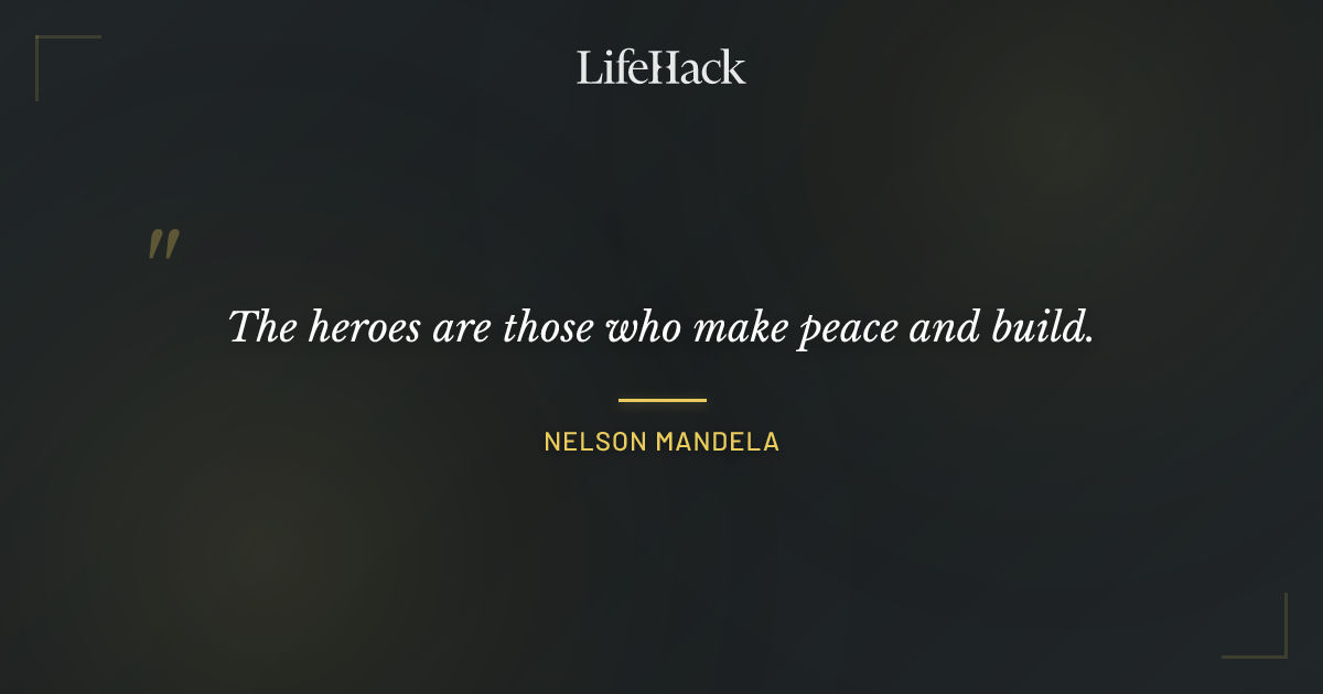 Quote by Nelson Mandela