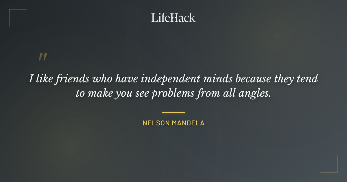 Quote by Nelson Mandela