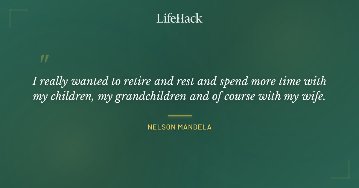 Quote by Nelson Mandela