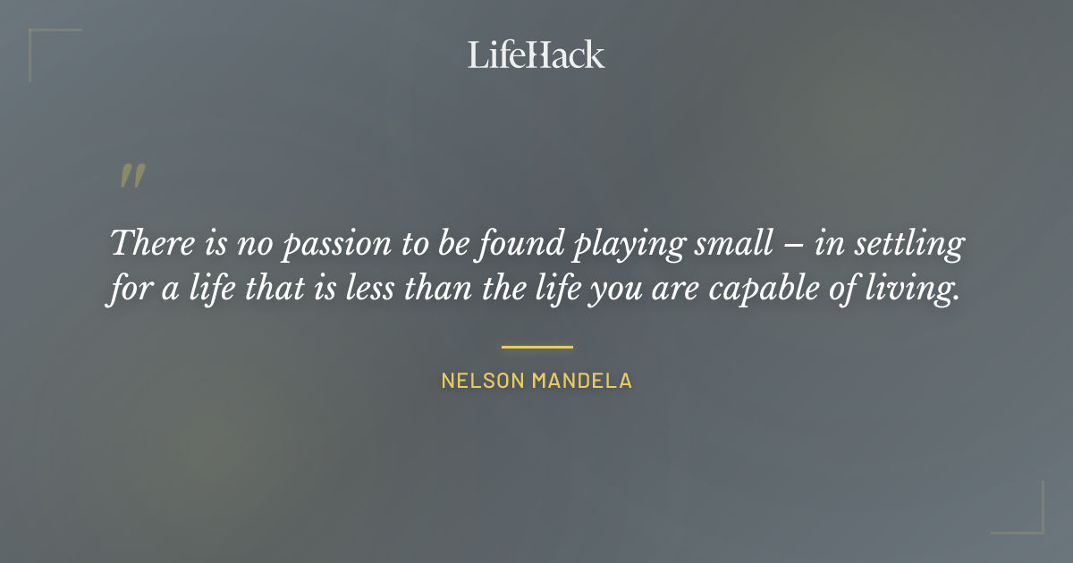 Quote by Nelson Mandela