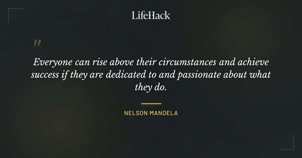 Quote by Nelson Mandela