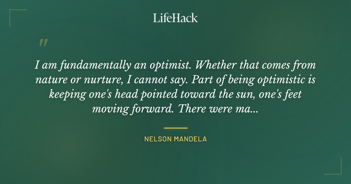Quote by Nelson Mandela