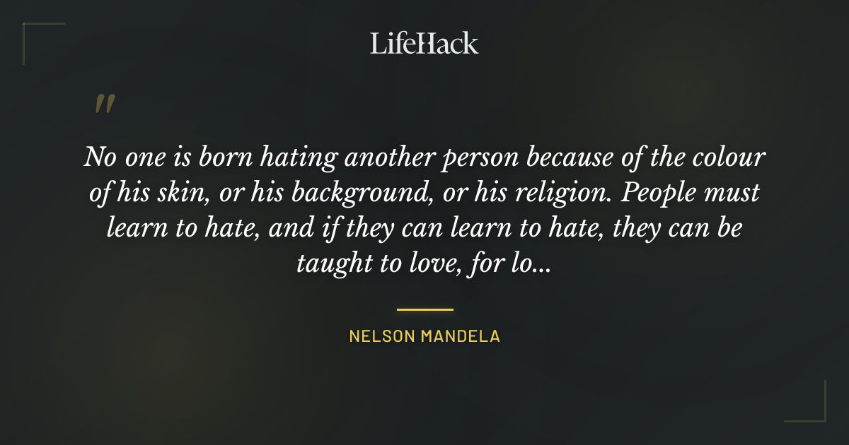 Quote by Nelson Mandela