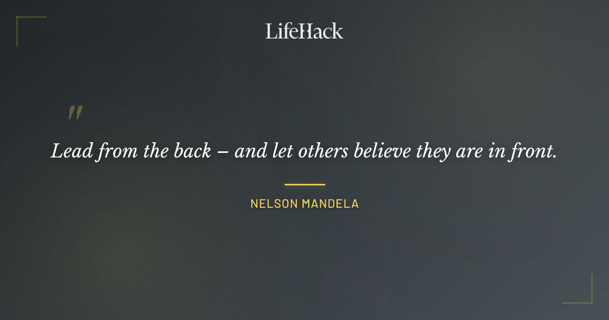 Quote by Nelson Mandela