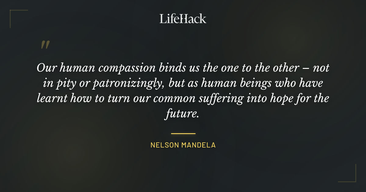 Quote by Nelson Mandela