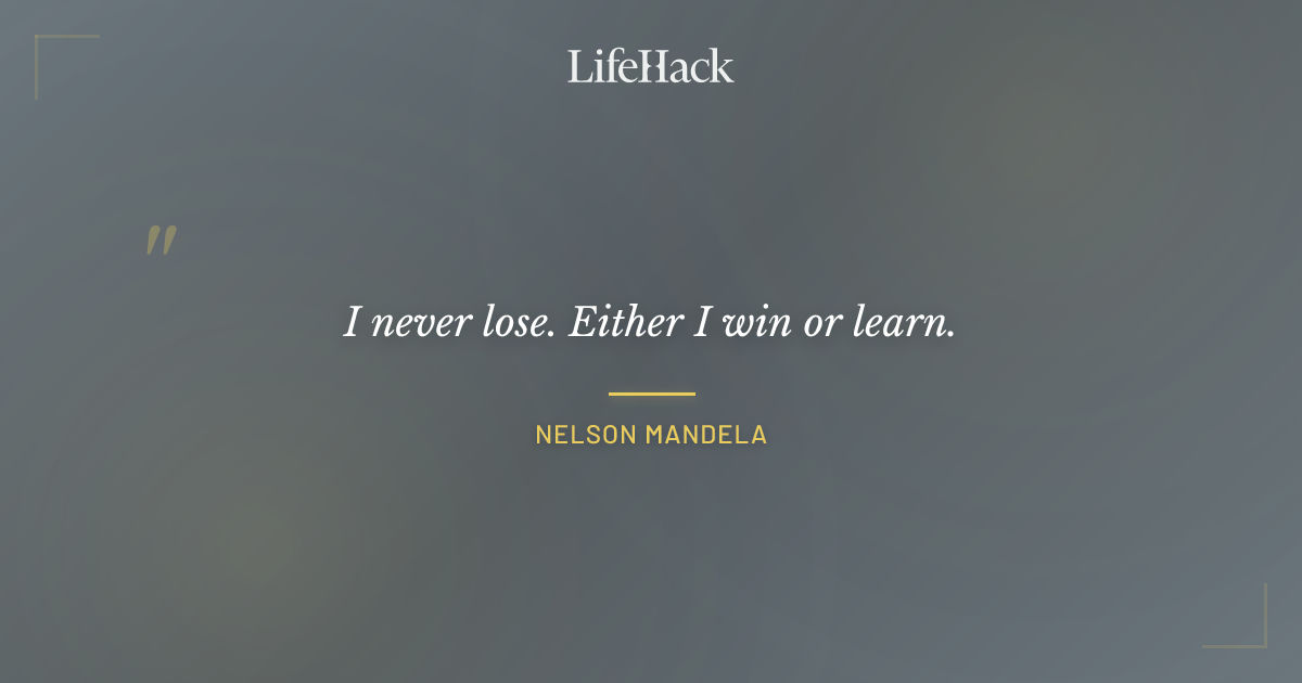 Quote by Nelson Mandela