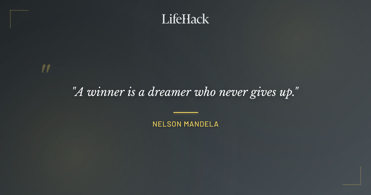 Quote by Nelson Mandela