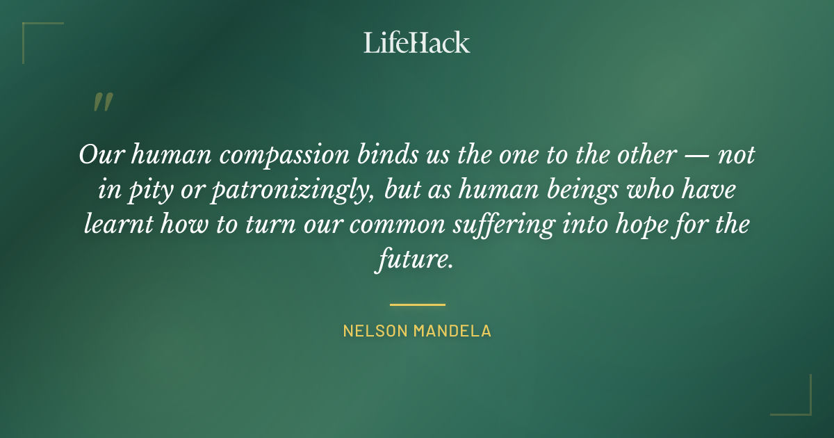 Quote by Nelson Mandela