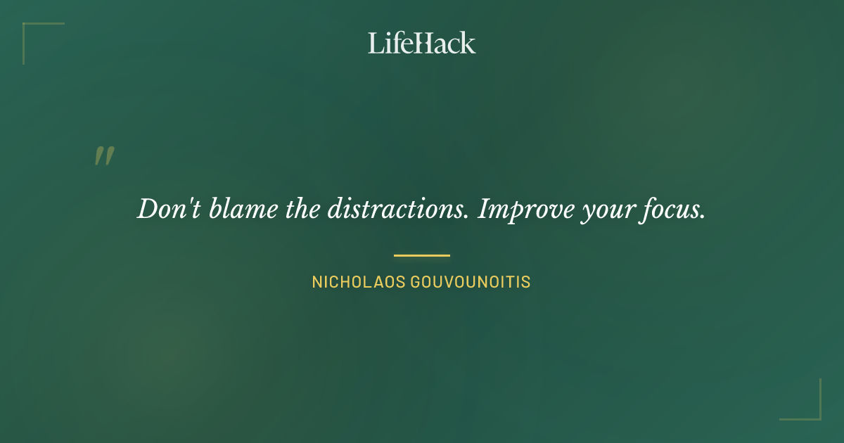 Quote by Nicholaos Gouvounoitis