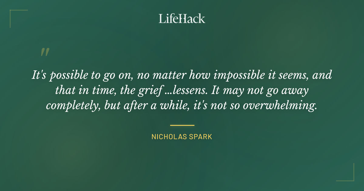 Quote by Nicholas Spark