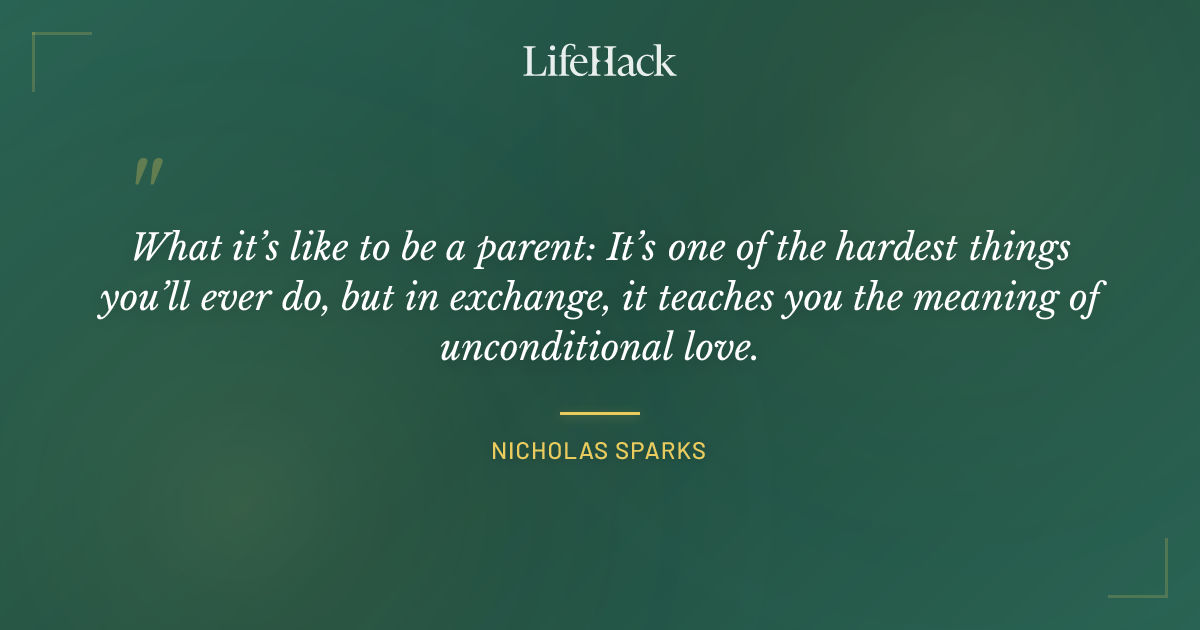 Quote by Nicholas Sparks