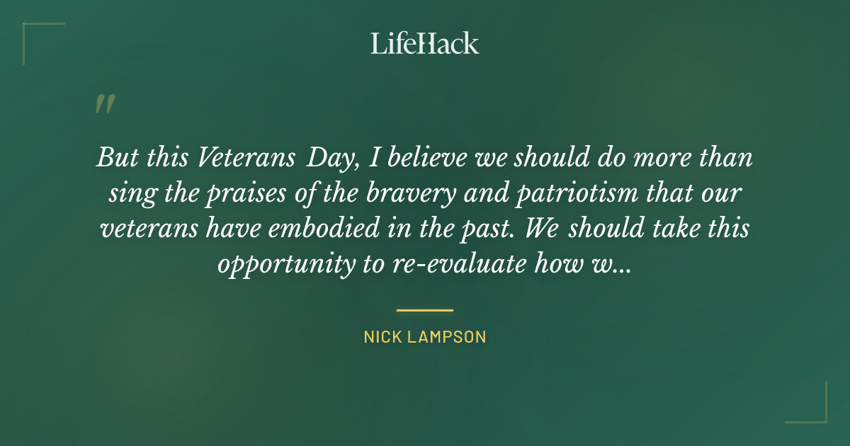 Quote by Nick Lampson