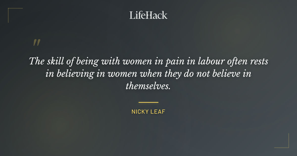 Quote by Nicky Leaf