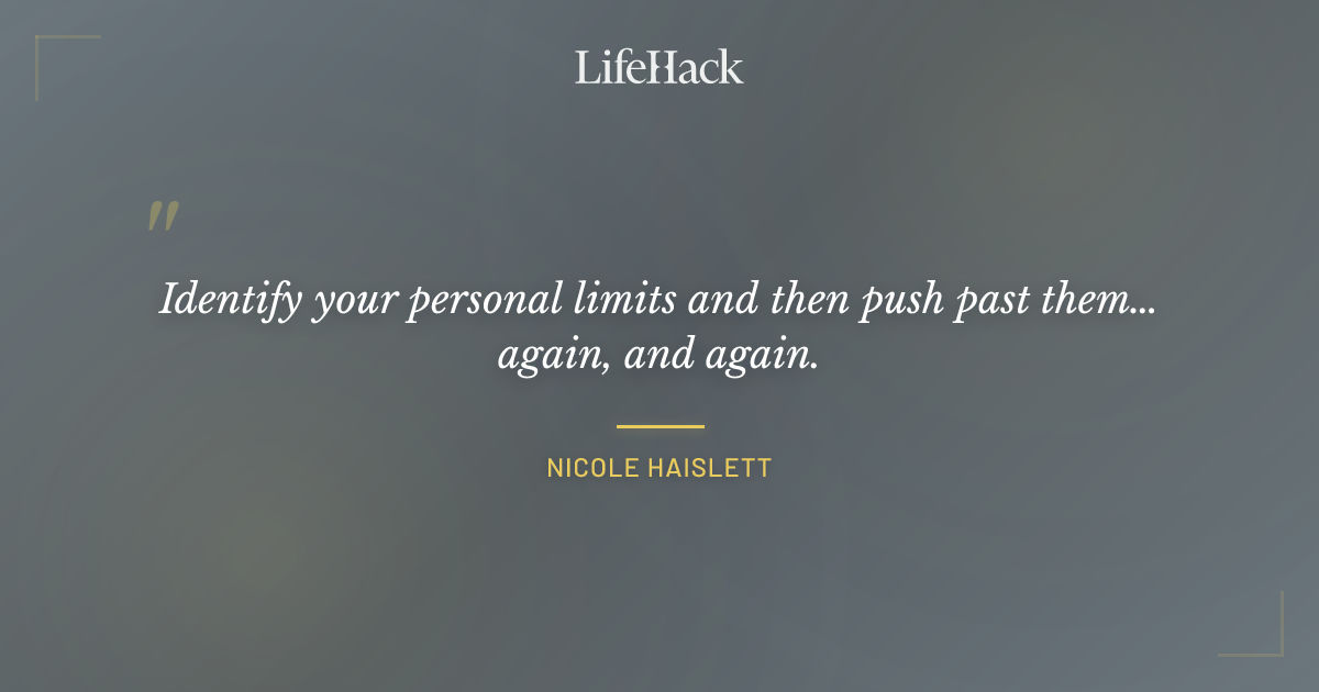 Quote by Nicole Haislett