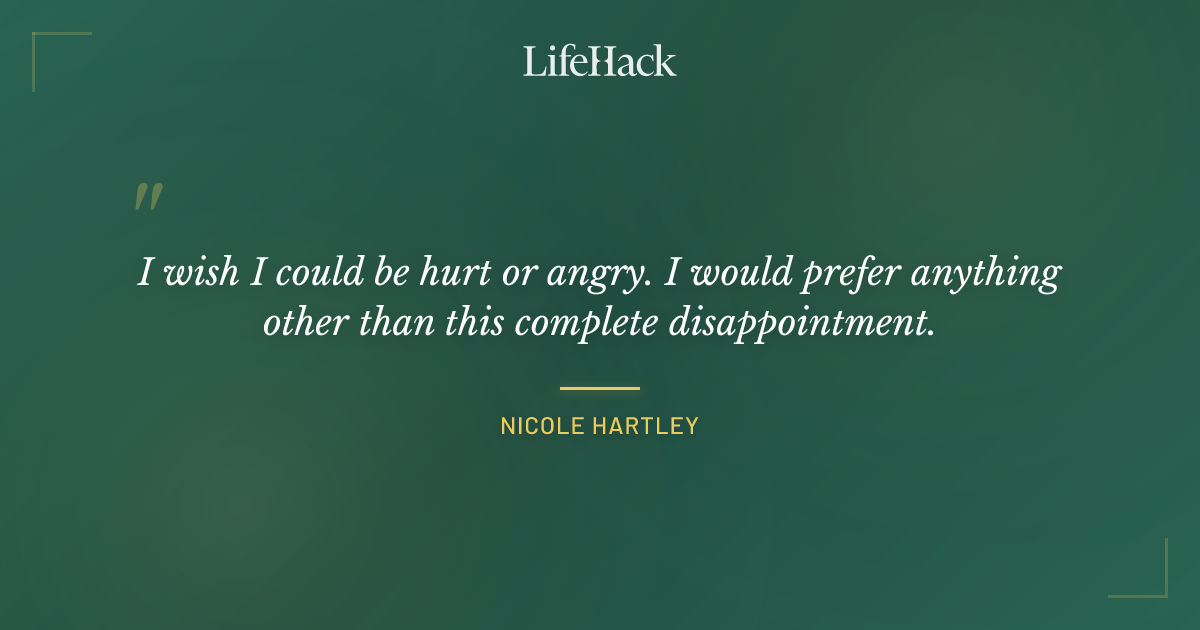 Quote by Nicole Hartley