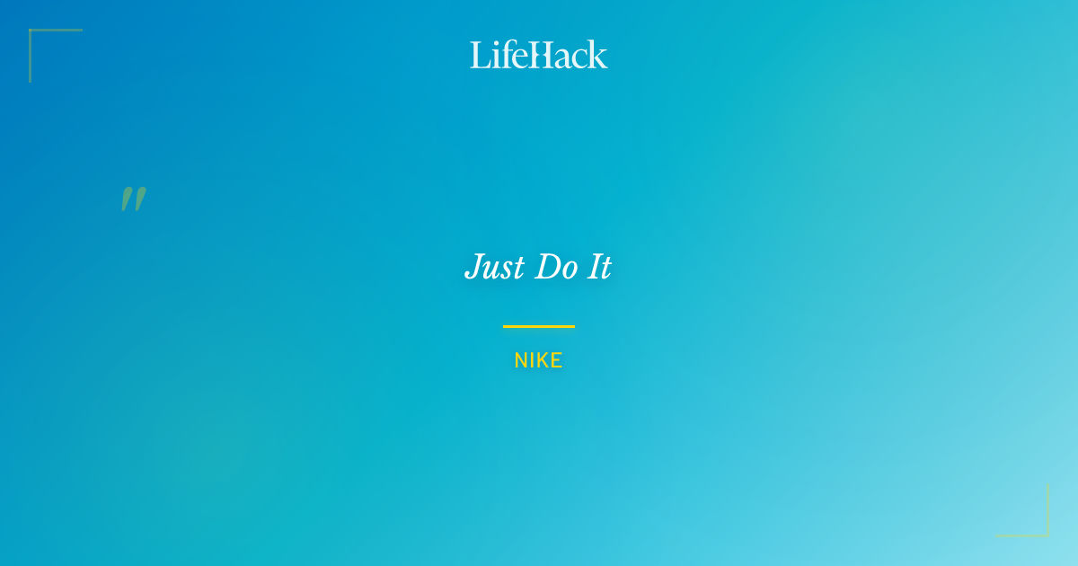 Quote by Nike