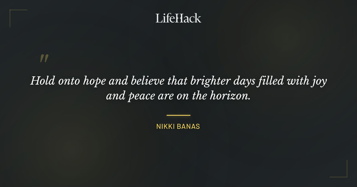 Quote by Nikki Banas