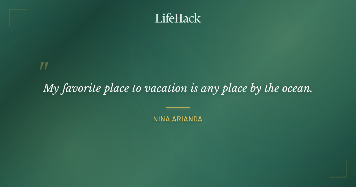 Quote by Nina Arianda