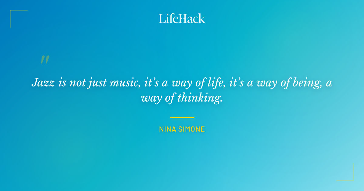Quote by Nina Simone