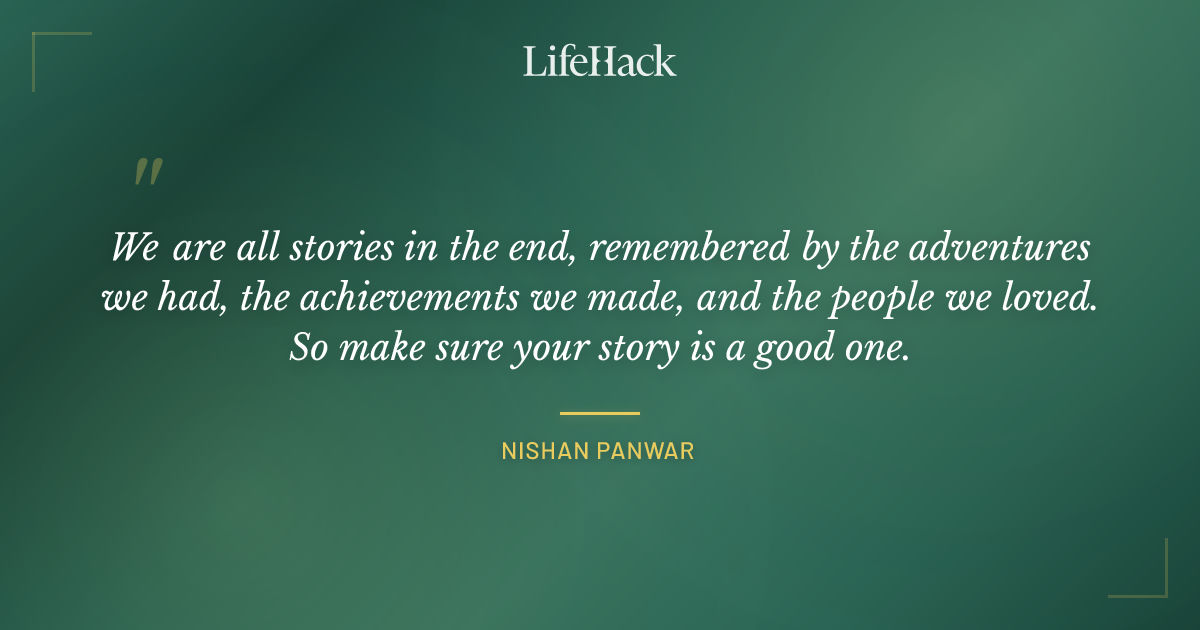 Quote by Nishan Panwar