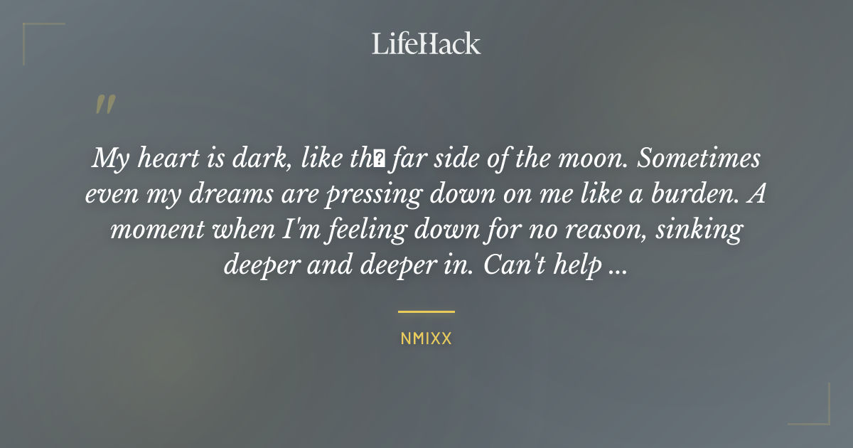 Quote by NMIXX