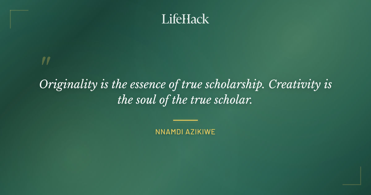 Quote by Nnamdi Azikiwe