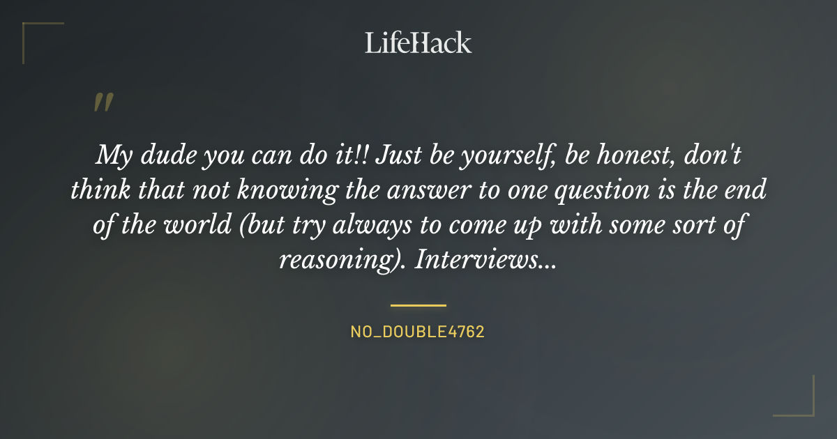 Quote by No_Double4762