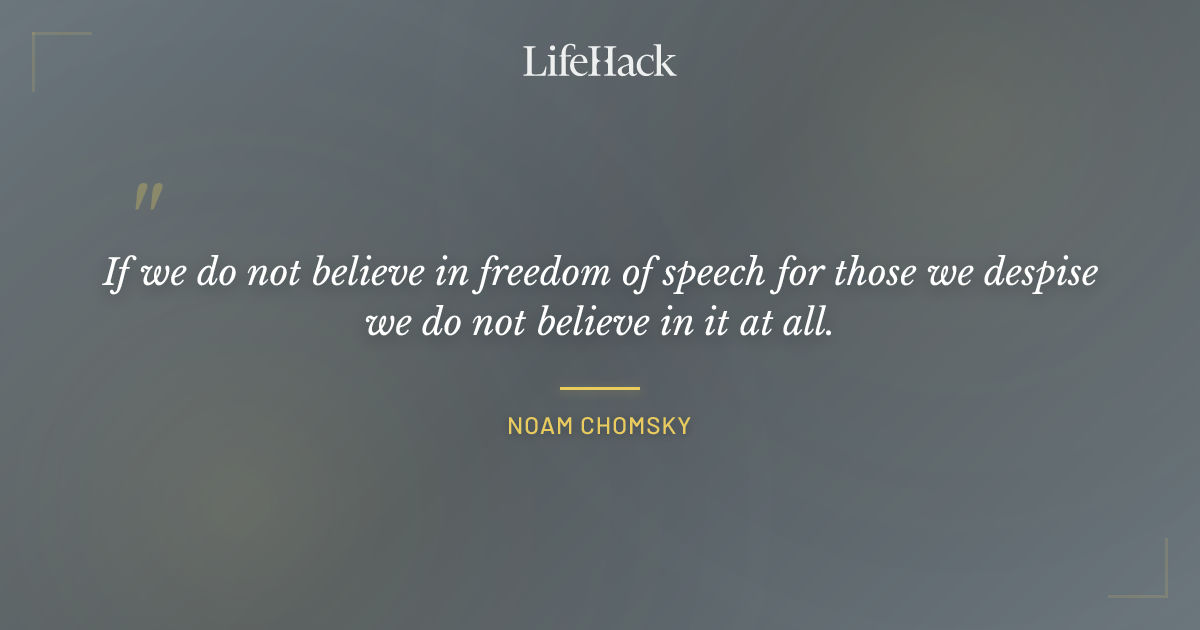 Quote by Noam Chomsky