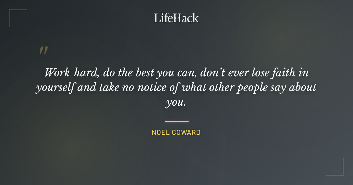 Quote by Noel Coward