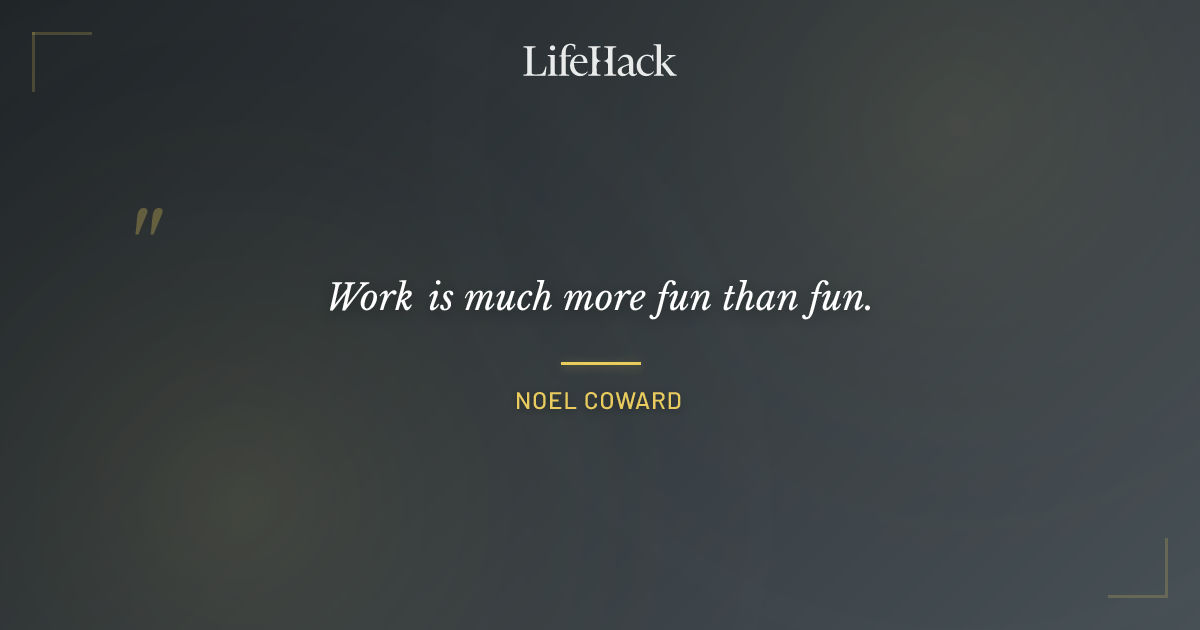 Quote by Noel Coward