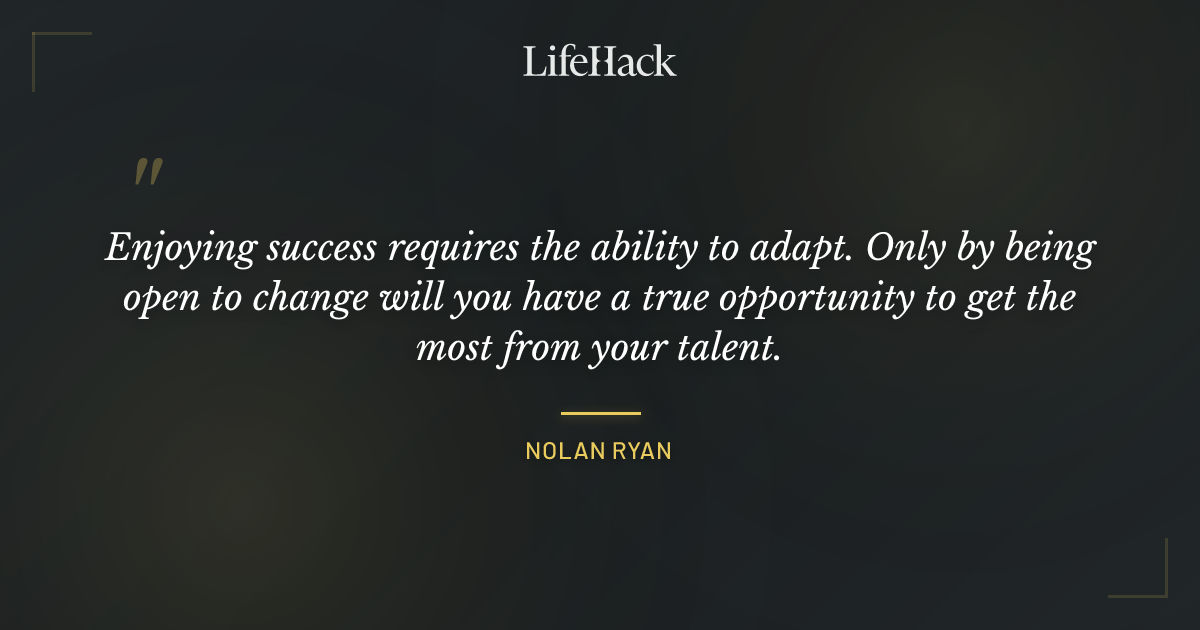 Quote by Nolan Ryan