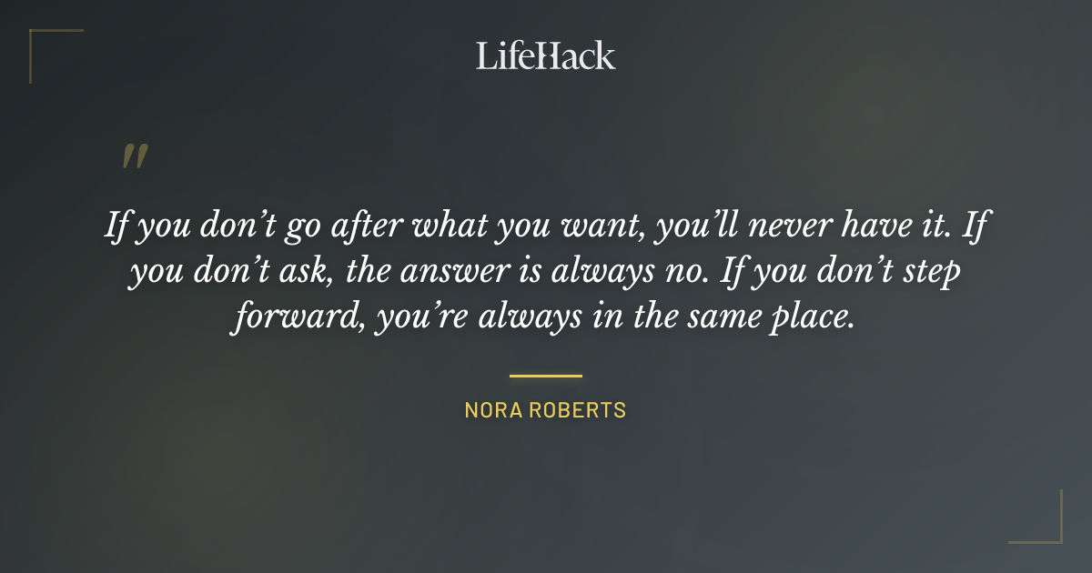 Quote by Nora Roberts