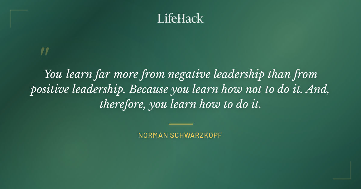 Quote by Norman Schwarzkopf