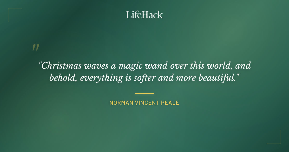 Quote by Norman Vincent Peale