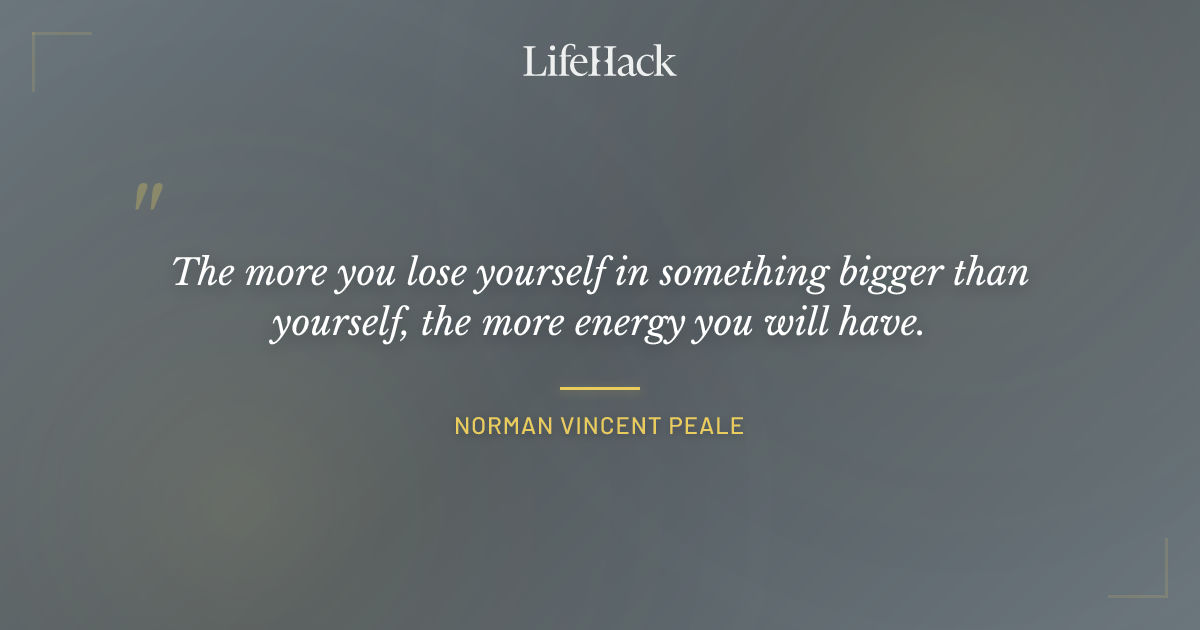 Quote by Norman Vincent Peale