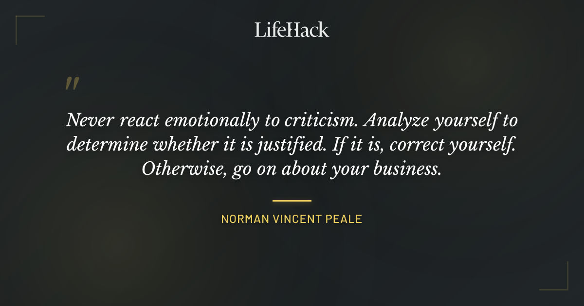 Quote by Norman Vincent Peale