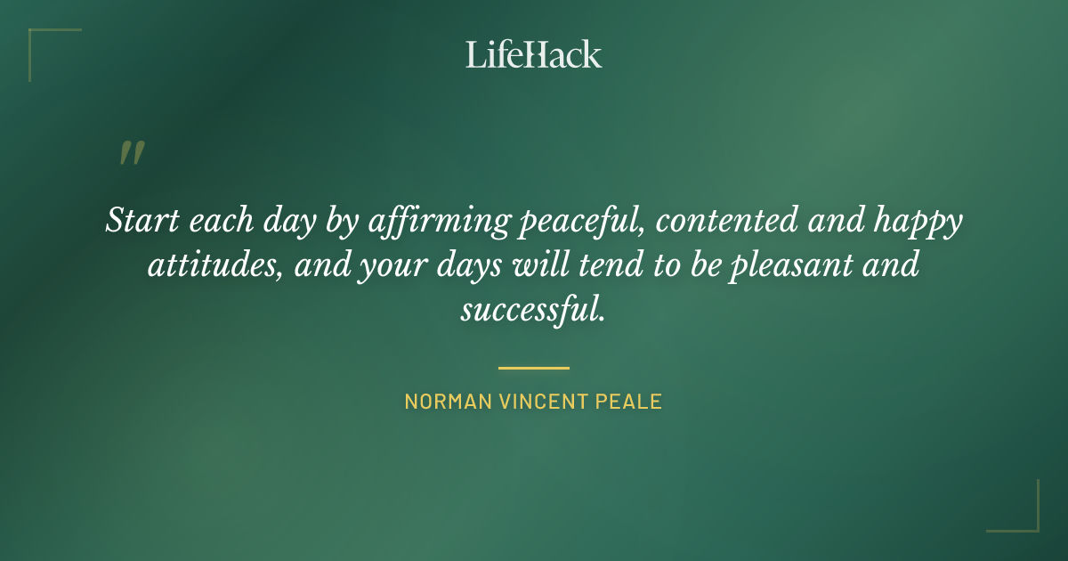 Quote by Norman Vincent Peale