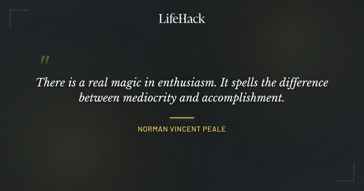 Quote by Norman Vincent Peale