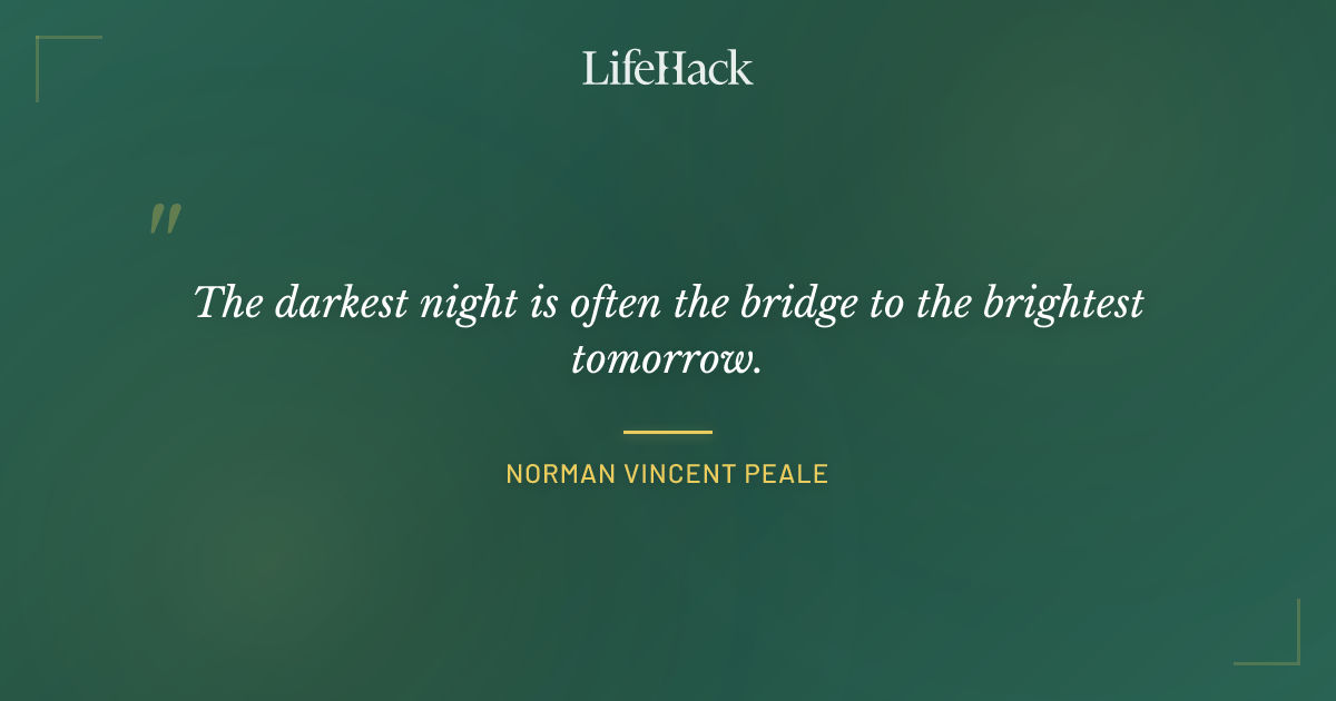 Quote by Norman Vincent Peale