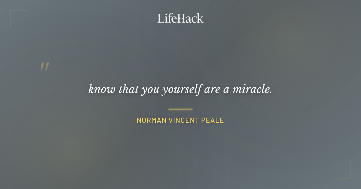 Quote by Norman Vincent Peale