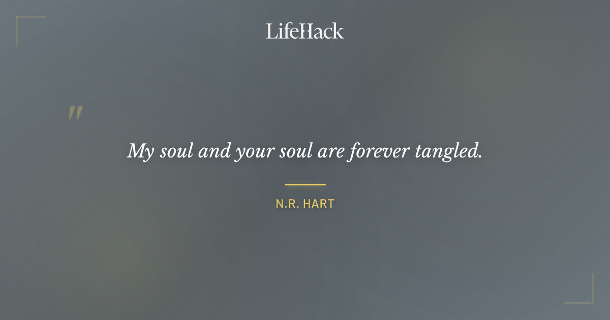 Quote by N.R. Hart