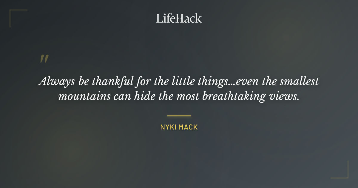 Quote by Nyki Mack